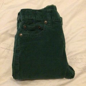 Boys Crewcuts Evergreen Cords Sz 8